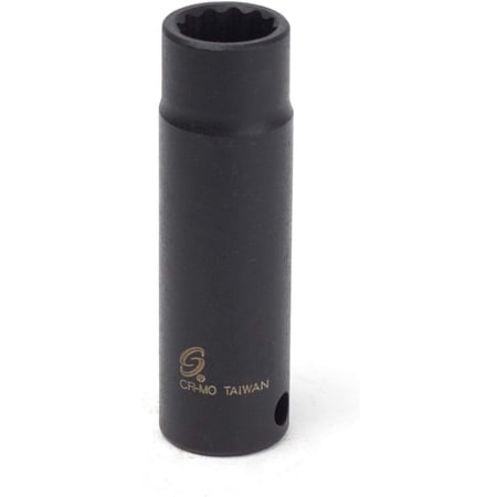 Sunex Tools 368209 - 3/8" Drive 9MM 12 Point Deep Impact Socket