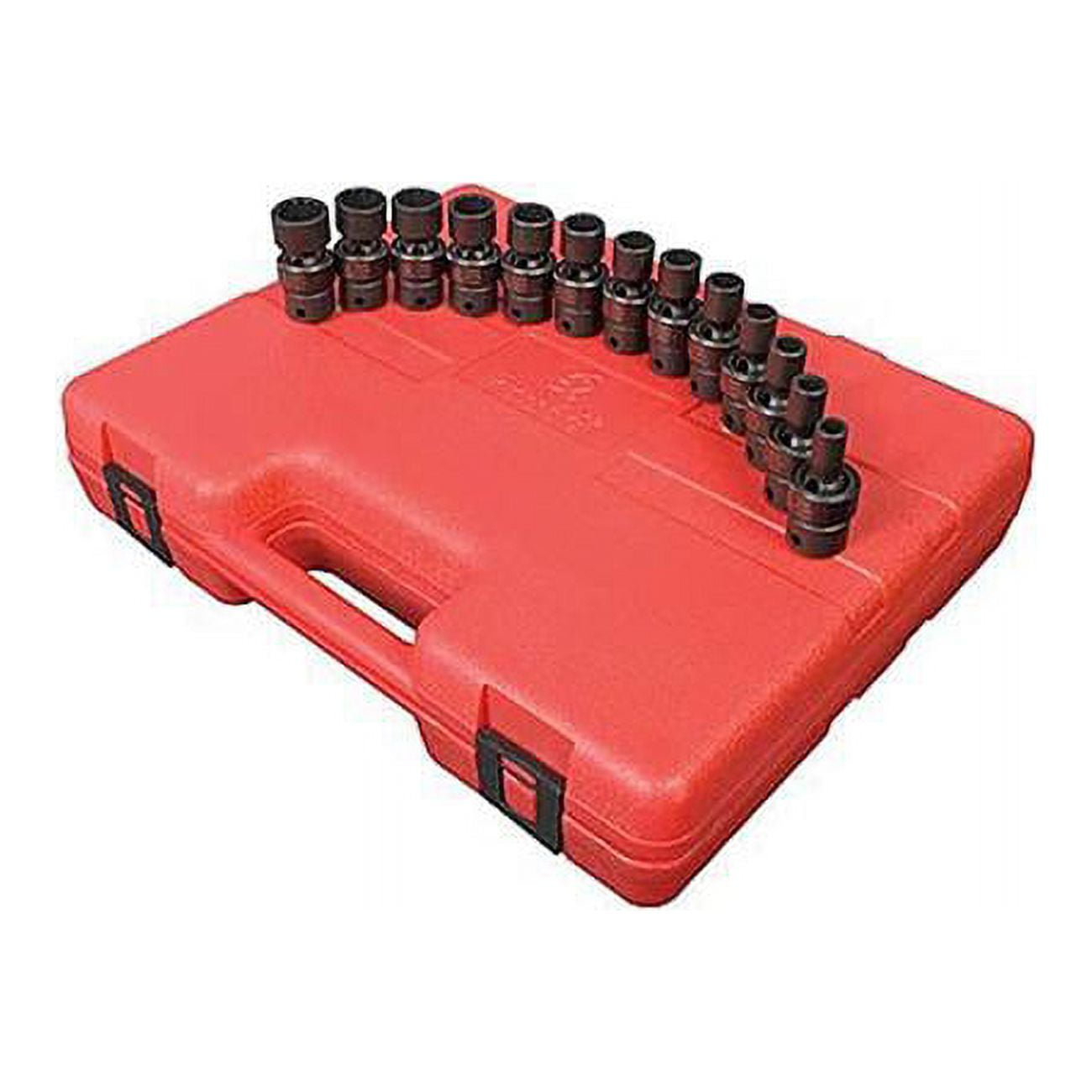 Sunex Tools 3691 13 Piece 3/8 Drive 12 Point Flex Impact Socket Set Metric