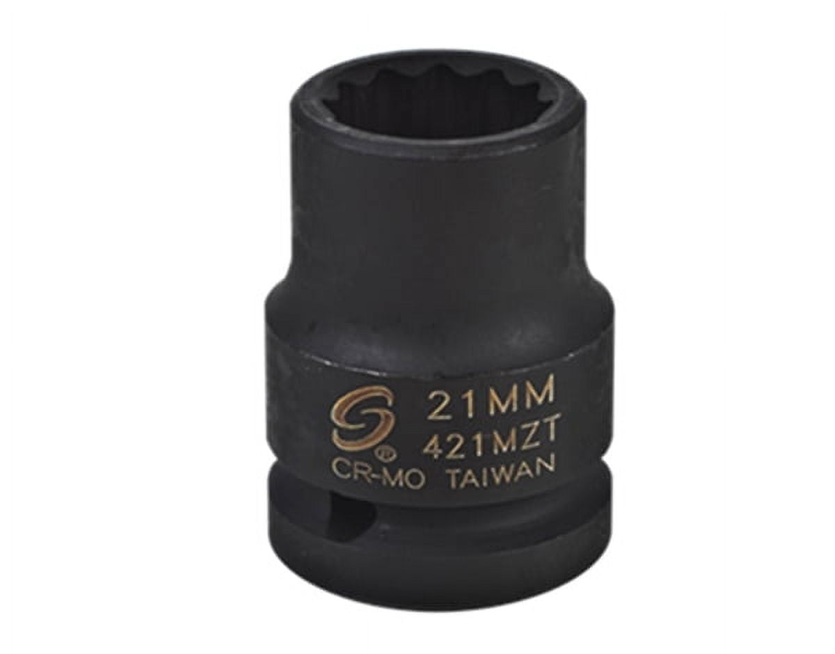 Sunex 421 MD 3/4-Zoll Antrieb 21-mm Deep Impact Socket – Aus Chrom-Molybdän, Für Schwere Arbeiten