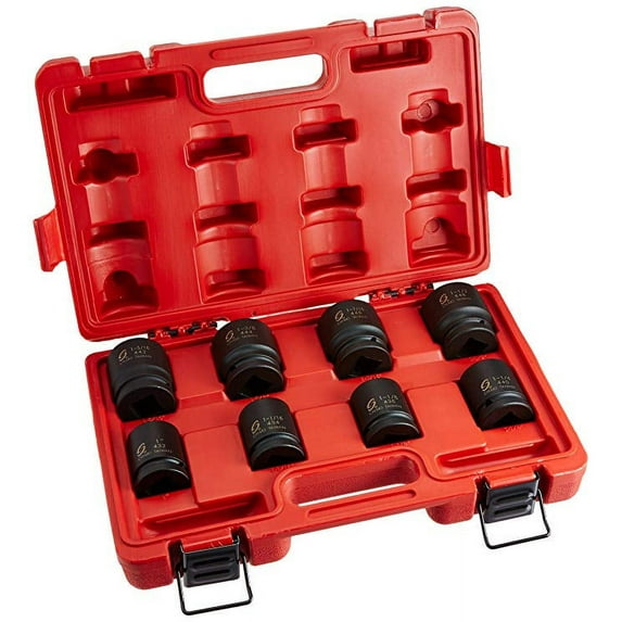 Sunex Tools 4681 - 3/4" Drive SAE Deep Impact Socket Set