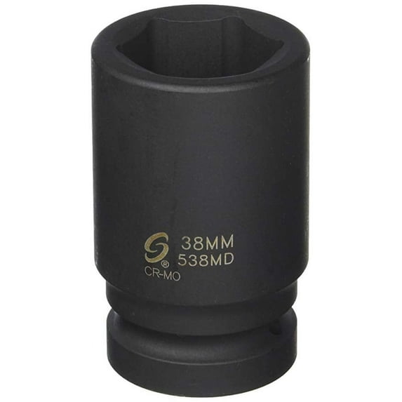 Sunex Tools 538MD - 1" Drive 38MM Deep Impact Socket
