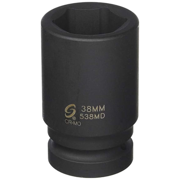 Sunex Tools 538MD - 1" Drive 38MM Deep Impact Socket