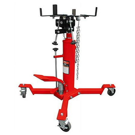 Sunex Tools 7793B 1000 LB Telescopic Transmission Jack with Foot Activated Pump Pedal