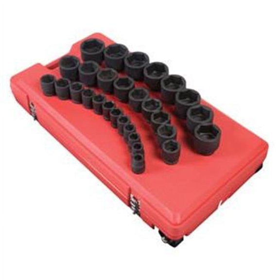 Sunex Tools Drive Deep Impact Socket Set Automotive Specialty Parts, 3/4", 29-Piece