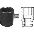 thumbnail image 1 of Sunex Tools 225ZM 1/2" Drive, 12 Pt. Impact Socket, 25mm SUU-225ZM, 1 of 2
