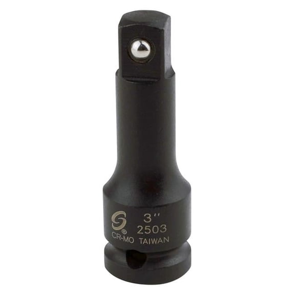 Sunex Tools SUU-2503 0.5 in. Drive Friction Ball Impact Extension - 3 in.