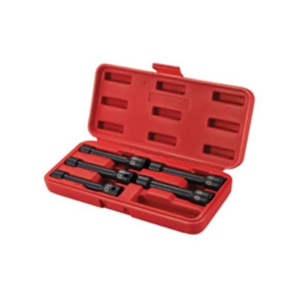Sunex Tools SUU-2625 0.5 in. Drive 12-Point Head Bolt Impact Socket Set - 5 Piece