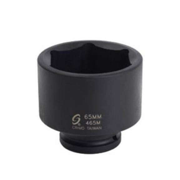 Sunex Tools SUU-465M 0.75 in. Drive Impact Socket - 65 mm