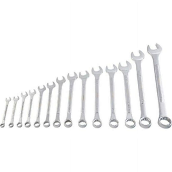 Sunex Tools SUU-9714A SAE Raised Panel Combo Wrench Set - 14 Piece