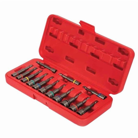 Sunex Tools SUU-9933 Impact Ready Magnetic Nut Setters Set - 14 Piece