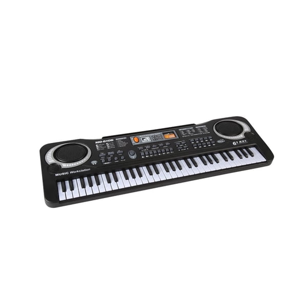 Sunfenle 61 Keys Electronic Organ USB Digital Keyboard Piano Musical Instrument Kids Toy with Microphone