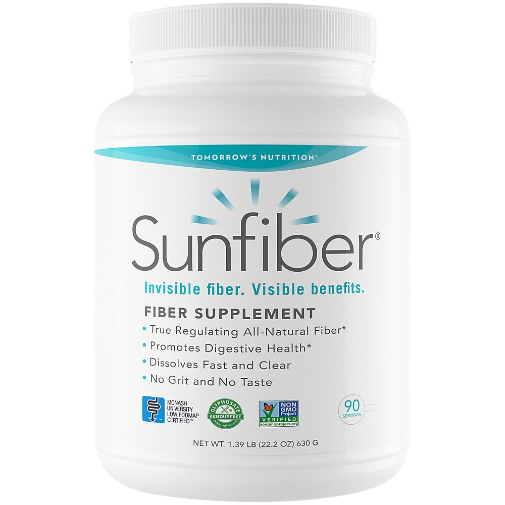 Sunfiber - True Regulationg all Natural Fiber for Digestive Health (22 Ounces / 90 Servings)