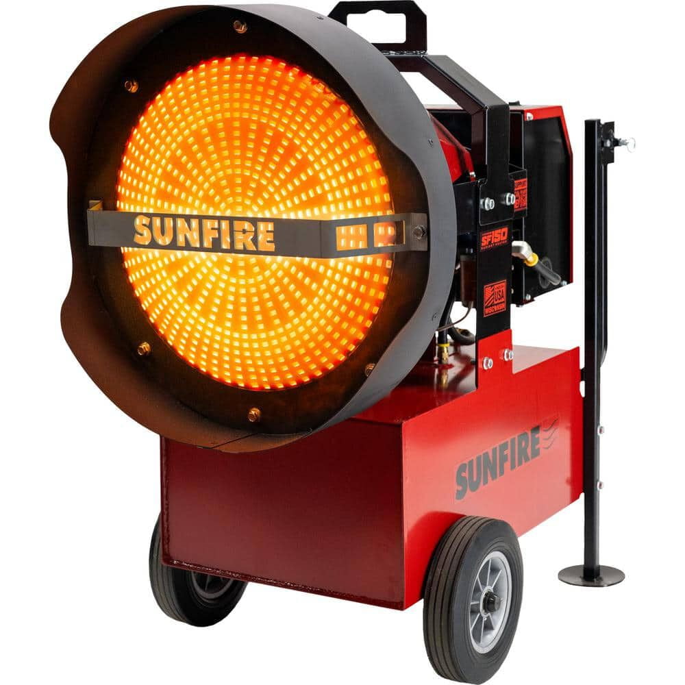 Sunfire Sf150 150,000 Btu 3600 Square-Foot Area Diesel Radiant Heater