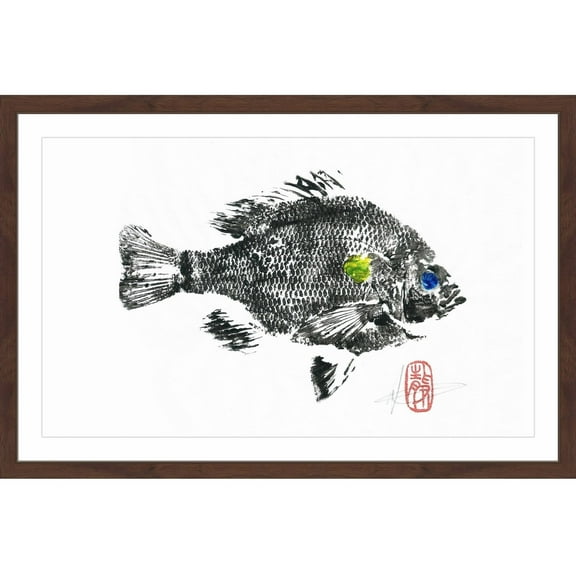 "Sunfish" Framed Painting Print