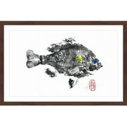 Sunfish Framed Painting Print