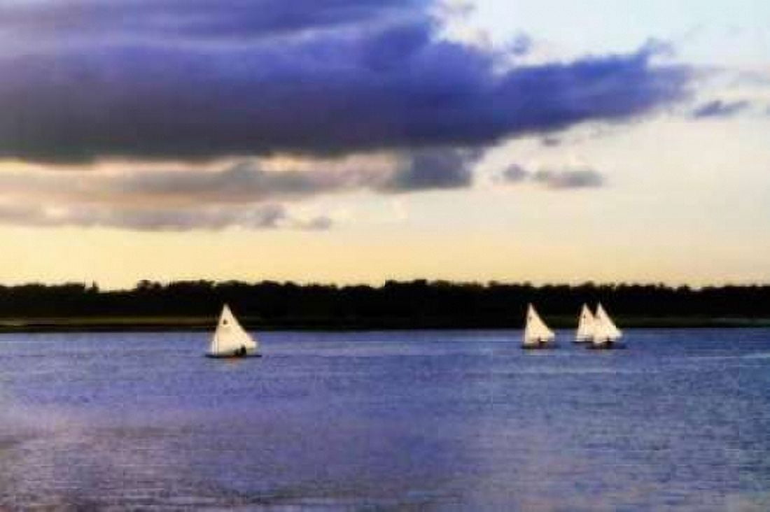 Sunfish Sailors I Canvas Art - Alan Hausenflock (20 x 28)