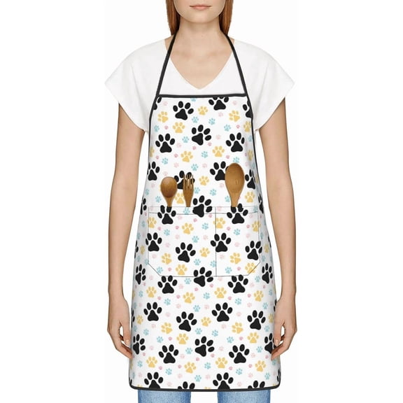 Sunflower Apron With Pockets Home Kitchen Cooking Baking Gardening For Women Men