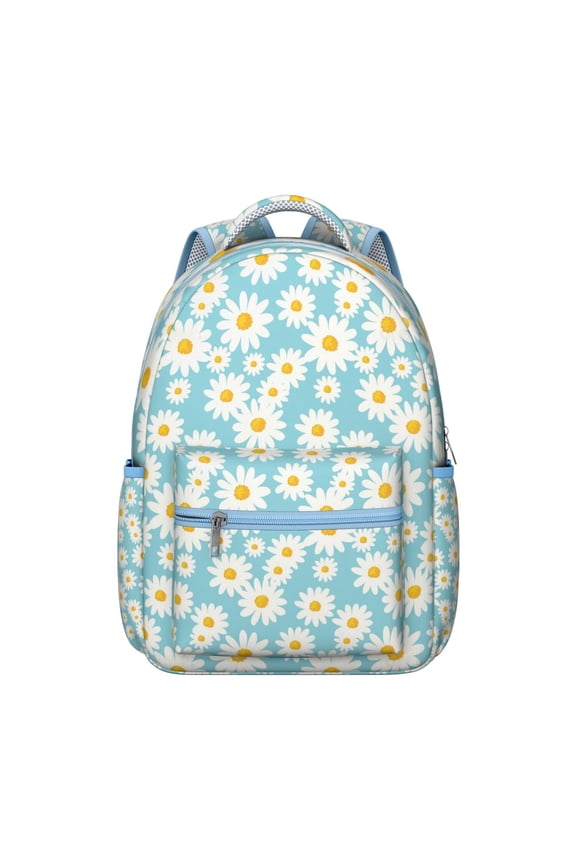 Sunflower Backpack for School,Cute School Bag,Schoolbag with Adjustable Shoulder Straps & Padded Back,15.3"x11"x7.1".﻿