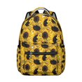 thumbnail image 1 of Sunflower Backpack for School,Cute School Bag,Schoolbag with Adjustable Shoulder Straps & Padded Back,15.3"x11"x7.1".﻿, 1 of 6