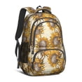 thumbnail image 1 of Sunflower Backpack for School,Cute School Bag,Schoolbag with Adjustable Shoulder Straps & Padded Back,16.9 Inch, 1 of 5