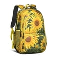 thumbnail image 1 of Sunflower Backpack for School,Cute School Bag,Schoolbag with Adjustable Shoulder Straps & Padded Back,16.9 Inch, 1 of 5