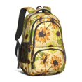 thumbnail image 1 of Sunflower Backpack for School,Cute School Bag,Schoolbag with Adjustable Shoulder Straps & Padded Back,16.9 Inch, 1 of 5