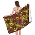 thumbnail image 1 of Sunflower Bath Towel, Highly Absorbent towels for bathroom Quick Drying Microfiber Bath Towels for Body, Soft Shower Towels for Sport, Yoga, SPA, Gym 27x55in, 1 of 5