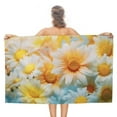 thumbnail image 1 of Sunflower Beach Towel Microfiber Beach Towels Sand Free Quick Dry Lightweight Travel Towels, 1 of 7
