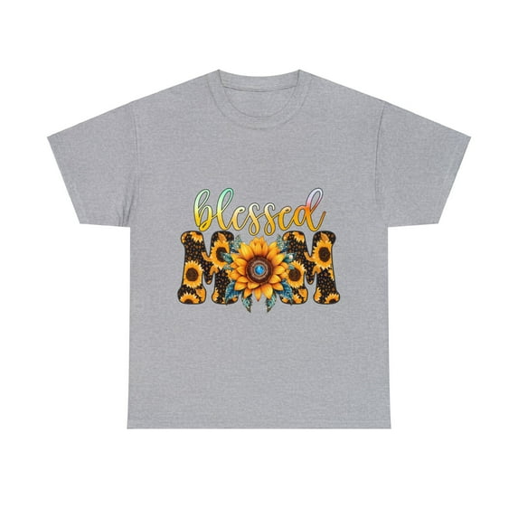 Sunflower Blessed mom shirt, mothers day gift, mother t-shirt ID-0131-8RRT