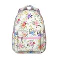 thumbnail image 1 of "Sunflower Bliss Backpack - Fashionable Floral Print Bookbag for College Girls, Features Spacious Main Compartment & Side Pocket for Essentials", 1 of 6