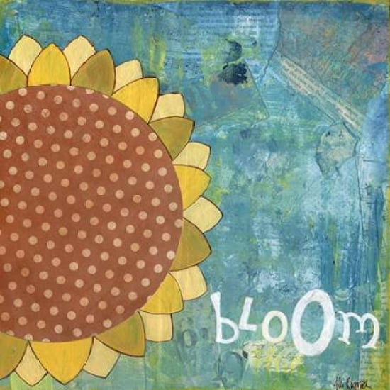 Sunflower Bloom Canvas Art - Alli Rogosich (24 x 24)
