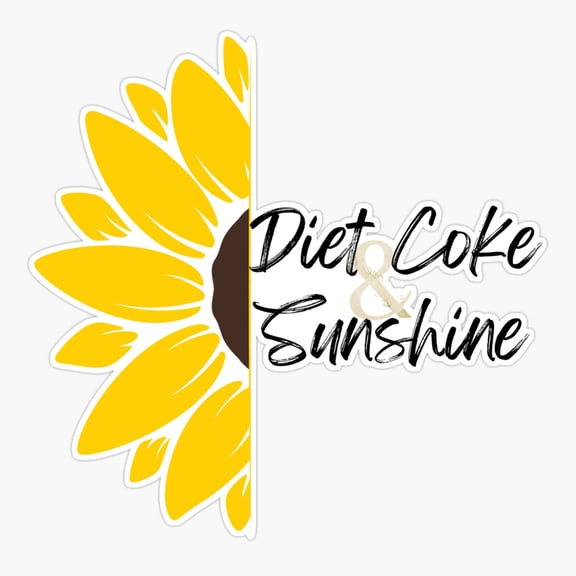 Sunflower Botanical Garden Everyday Decor Art Cute Style Vinyl Sticker