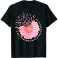 thumbnail image 1 of Sunflower Breast Cancer Awareness Pink Ribbon In October T-Shirt, 1 of 3