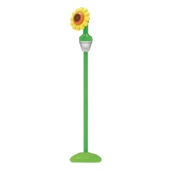 Sunflower Bubble Machine Bubble Machine for Student | Remote Controlled 8.45 Fluid Ounce Bubble Solution | Yellow Sunflower Outdoor Decor for Bubble Parties