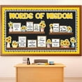 thumbnail image 1 of Sunflower Bulletin Board Decorations Motivational Library Bulletin Board Set Sunflower Classroom Decor for Back to School Decorations Classroom Must Haves Home School Wall Decorations, 1 of 8