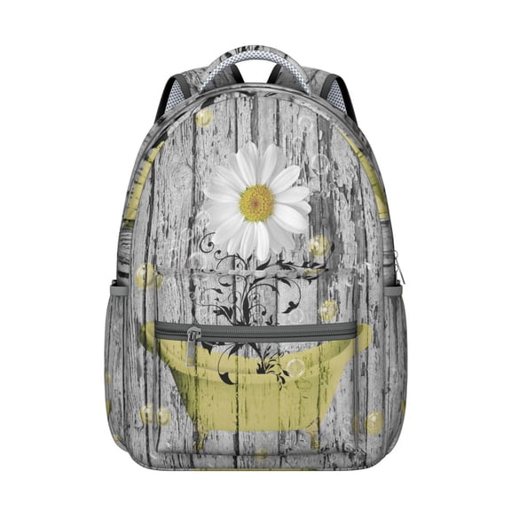 "Sunflower Camera Backpack - Protective Floral DSLR Bag for Photographers, Padded School Backpack with Lens Storage, Creative Major Essential"