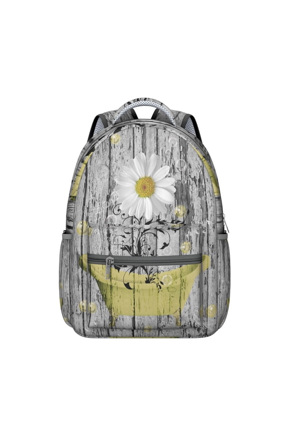 "Sunflower Camera Backpack - Protective Floral DSLR Bag for Photographers, Padded School Backpack with Lens Storage, Creative Major Essential"