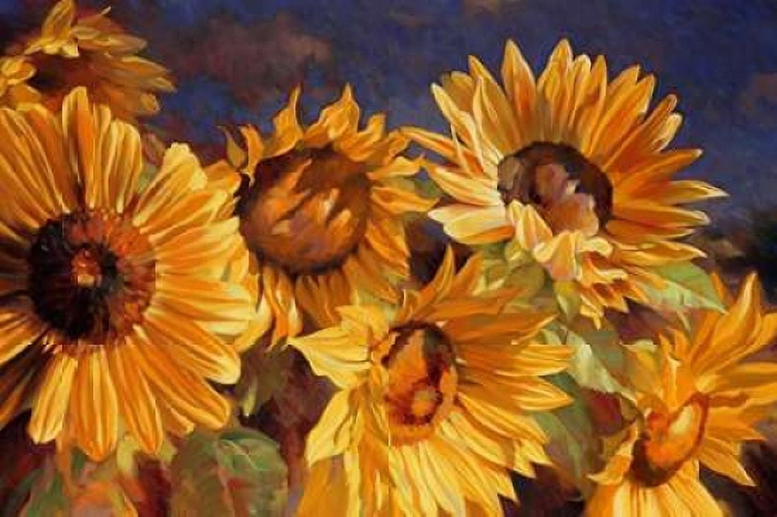 Sunflower Canvas Art - Emma Styles (12 x 18)