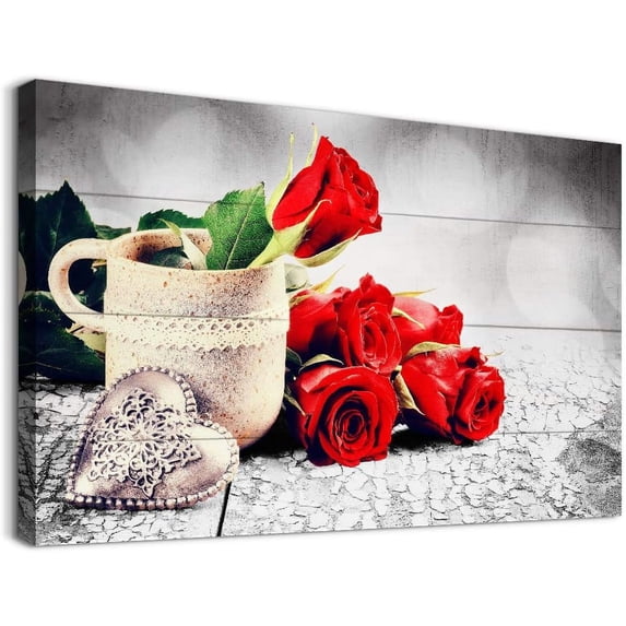 Sunflower Canvas Wall Art for Bedroom family kitchen Wall decor modern Black and white paintings farmhouse bathroom Decoration flowers canvas art Artwork for home Living Room Ready to Hang pictures