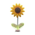 thumbnail image 1 of Sunflower Car Dashboard Ornament Cute Bobblehead Sunflower Decor for Car Interior Home or Office Desk Gift, 1 of 7