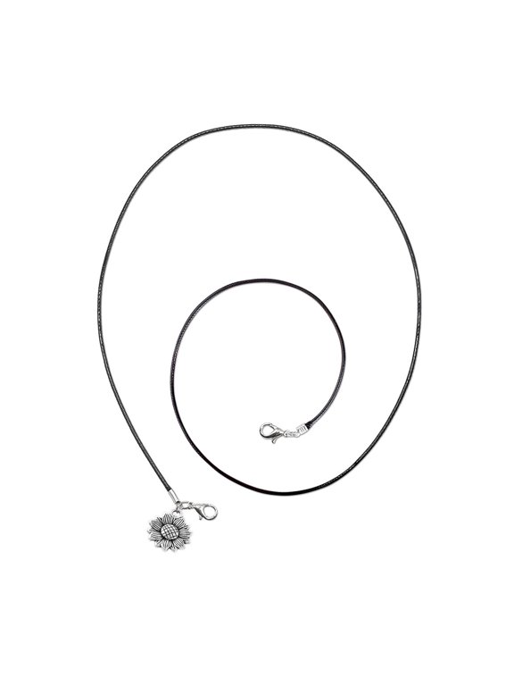 Sunflower Charm - Face Mask Necklace, Mask Holder, Face Mask Lanyard