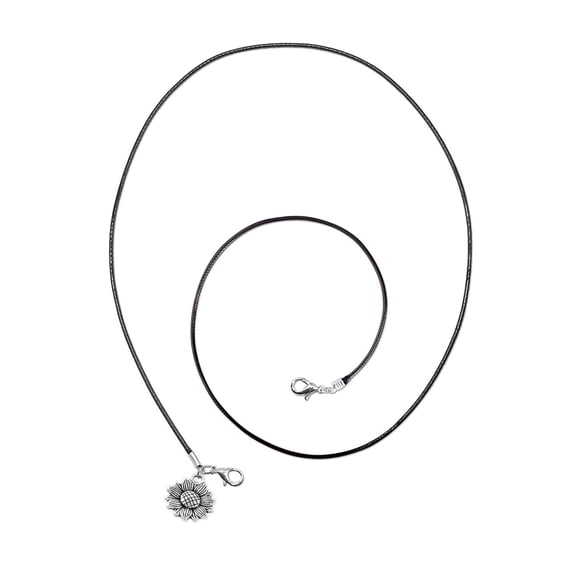 Sunflower Charm - Face Mask Necklace, Mask Holder, Face Mask Lanyard