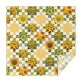 thumbnail image 1 of Sunflower Checkered Pattern Square Tablecloth,Waterproof Square Table Cover,Wipeable Spillproof Washable Table Cover for Home Kitchen Party Decor 42"X42"(107x107cm), 1 of 6