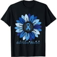 thumbnail image 1 of Sunflower Colon Cancer Awareness Month T-Shirt, 1 of 6