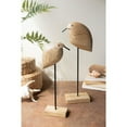 thumbnail image 1 of SET OF TWO MANGO WOOD SHORE BIRDS ON BASES, 1 of 3