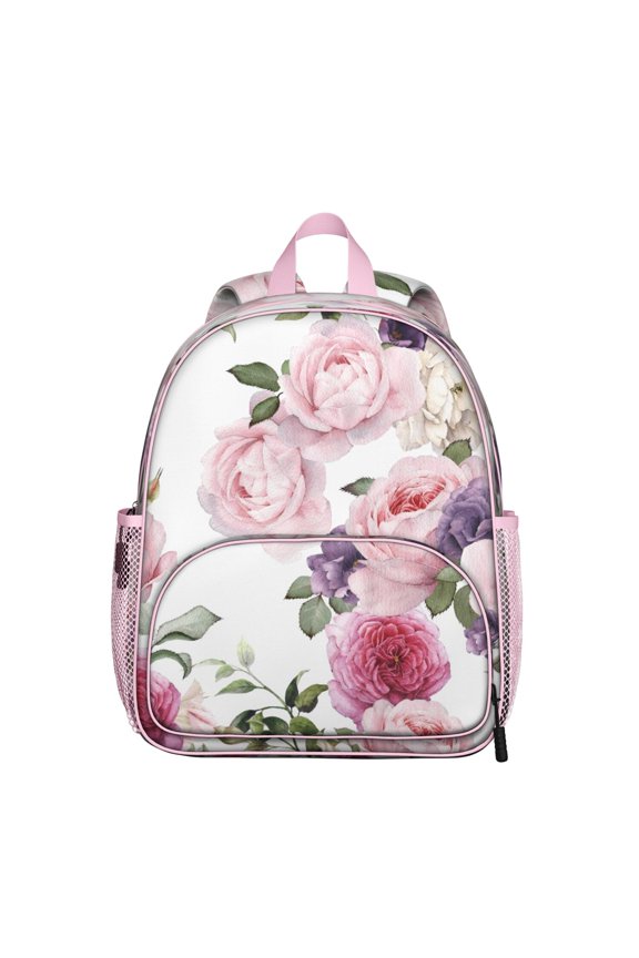 Sunflower Daisy Floral Backpack - Ergonomic & Adjustable Straps