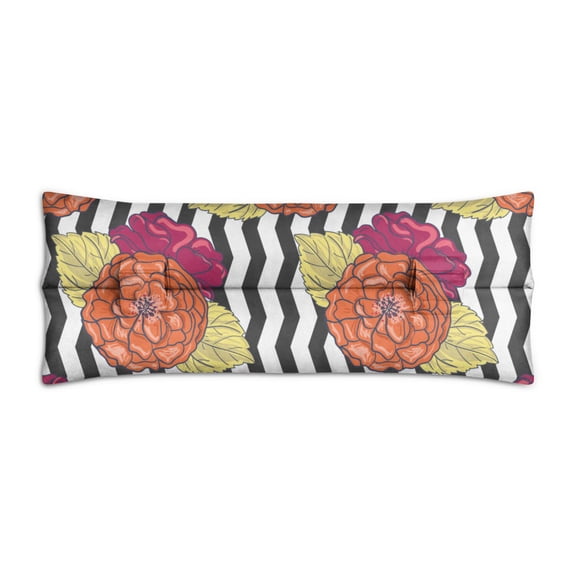 Sunflower Daisy Floral Print Surgery Recovery Pillow - Comfort Cushion for Car Rides