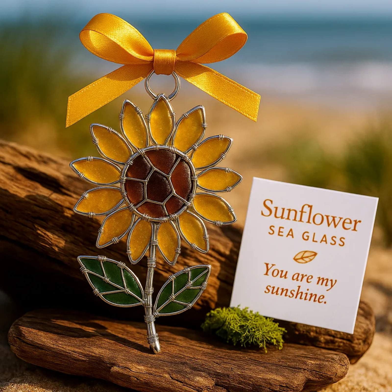 Sunflower Decorations for Home Decor, Set of 12 Artificial Sunflowers