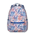 thumbnail image 1 of "Sunflower Design Crossbody Backpack - Adjustable Flowers Print School Backpack, Convertible Floral Bookbag for Hands-Free Convenience", 1 of 6