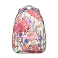 thumbnail image 1 of "Sunflower Design Fashion Backpack - Cute Wildflower Pattern School Bag for Women & Teens, Features Multiple Pockets & Padded Laptop Compartment, Stylish Floral Accessory", 1 of 6